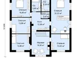 Трехэтажный дом из газобетонных блоков DS-1352