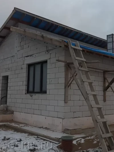 Строительство одноэтажного дома, Звенигород