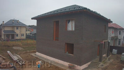 Строительство двухэтажного дома, Щелково, МО