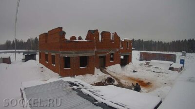 Строительство двухэтажного дома с гаражом, Пушкино, Московская область