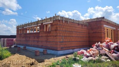 Строительство одноэтажного дома из керамических блоков, Электроугли, МО