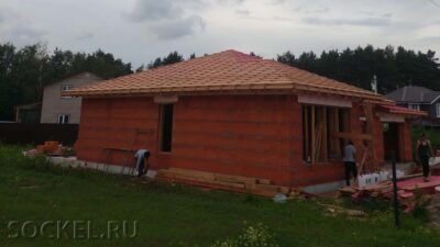 Строительство одноэтажного дома из керамических блоков, Электроугли, МО