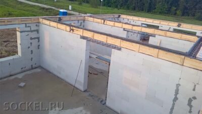 Строительство одноэтажного дома, Ступино, Московская область