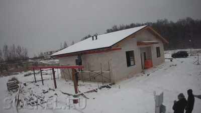 Строительство одноэтажного дома, Ступино, Московская область