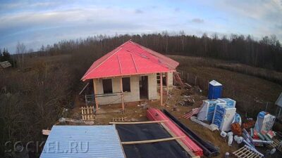 Строительство одноэтажного дома, Руза, Московская область