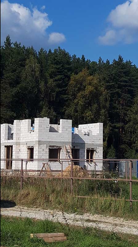 Строительство двухэтажного дома г. Чехов