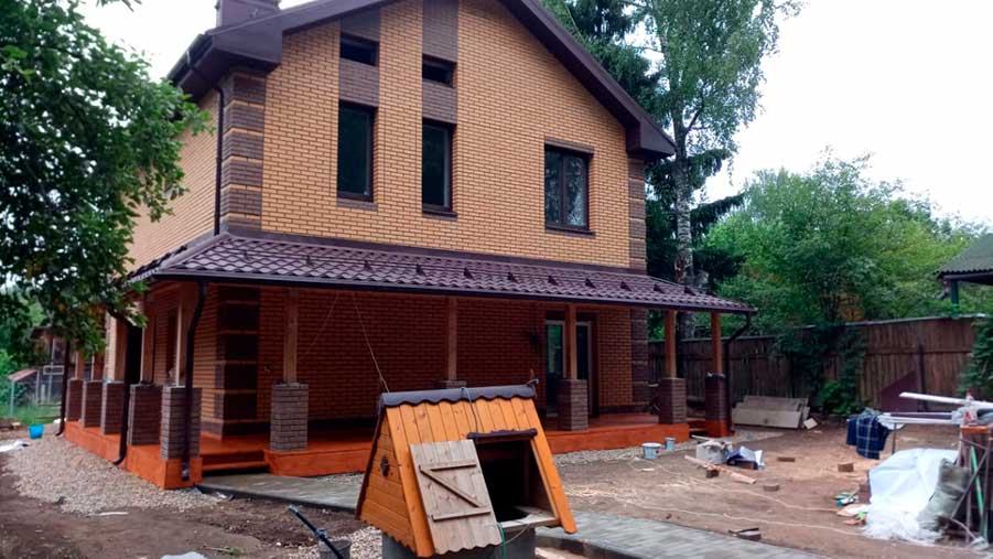 Строительство дома г.Пушкино