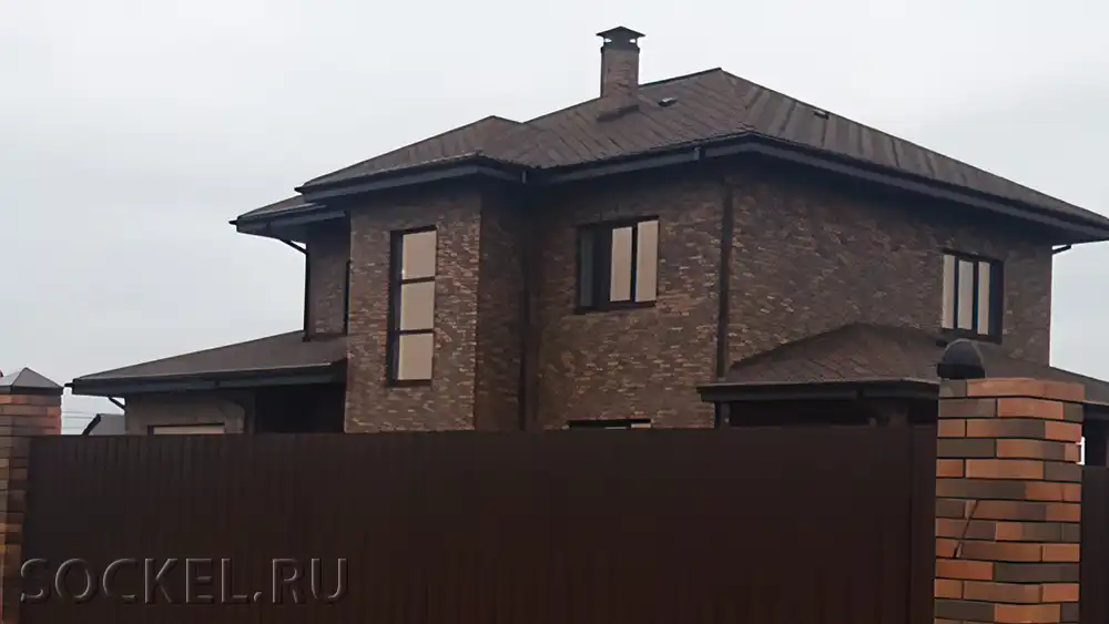 Строительство двухэтажного дома, Истра, Московская область