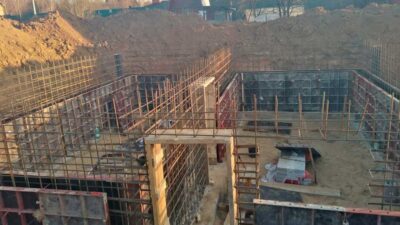 Строительство цокольного этажа Михайлово-Ярцевское
