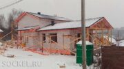 Строительство двухэтажного дома, Яхрома, МО